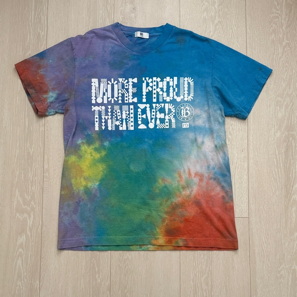 ✨ Unisex Bay Football Club Colorful Tie-Dye Short Sleeve Tee